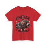 Flag Village UK Vintage Car Flag T-SHIRT Heavy Cotton Tee UK0001
