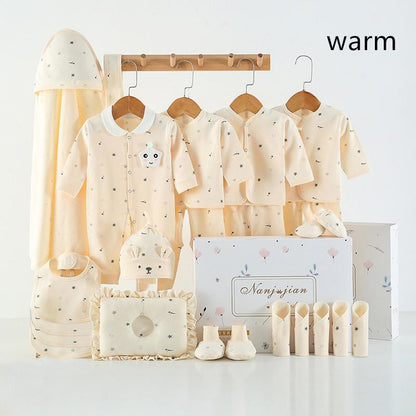 Flag Village Newborn Baby Clothes Thin Suit Baby Gift Box