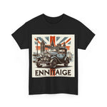 Flag Village UK Vintage Car Flag T-SHIRT Heavy Cotton Tee UK0003