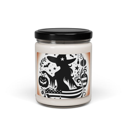 Flag Village Halloween Pretty Witch Scented Soy Candle, 9oz HW0024