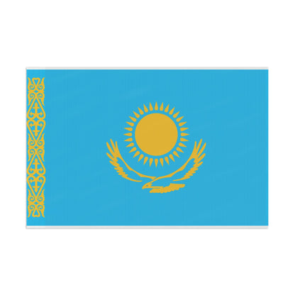 Flag Village Kazakhstan Flag 18" x 12" / 36" x 24" / 60" x 36"