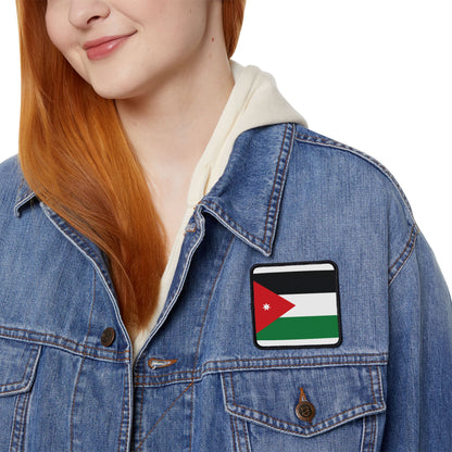 Flag Village Jordan Flag Embroidery Iron-On Patches