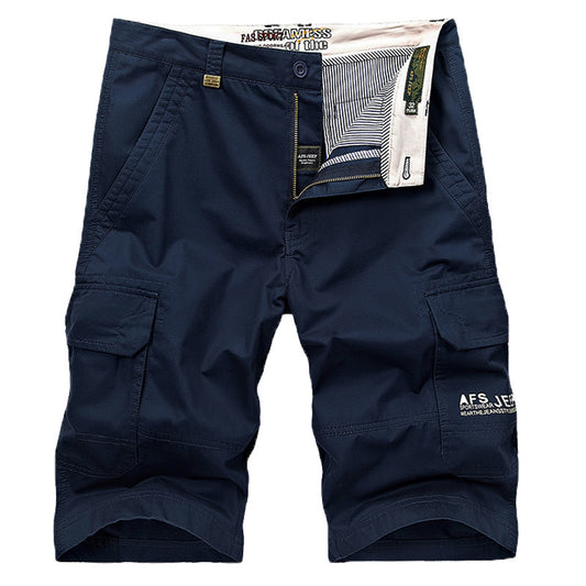 Flag Village Loose shorts thin overalls men