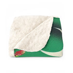 Flag Village Turkmenistan Sporting Flag Sherpa Fleece Blanket TKM0007