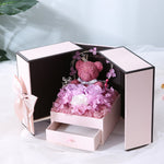 Flag Village Valentine's Day Gift Birthday Rose Drawer Jewelry Eternal Flower Gift Box