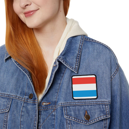 Flag Village Luxembourg Flag Embroidery Iron-On Patches