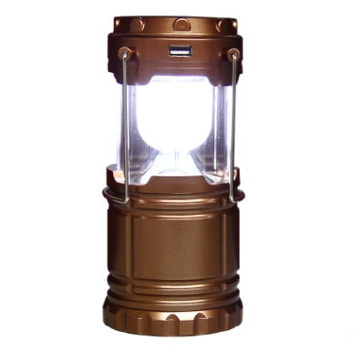 Flag Village Factory direct foreign trade new COB camping lamp LED outdoor portable telescopic emergency lantern hook