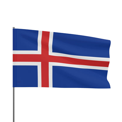 Flag Village Iceland Flag 18" x 12" / 36" x 24" / 60" x 36"