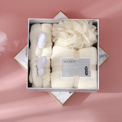 Flag Village Deer Antler Three Piece Towel Gift Box Set