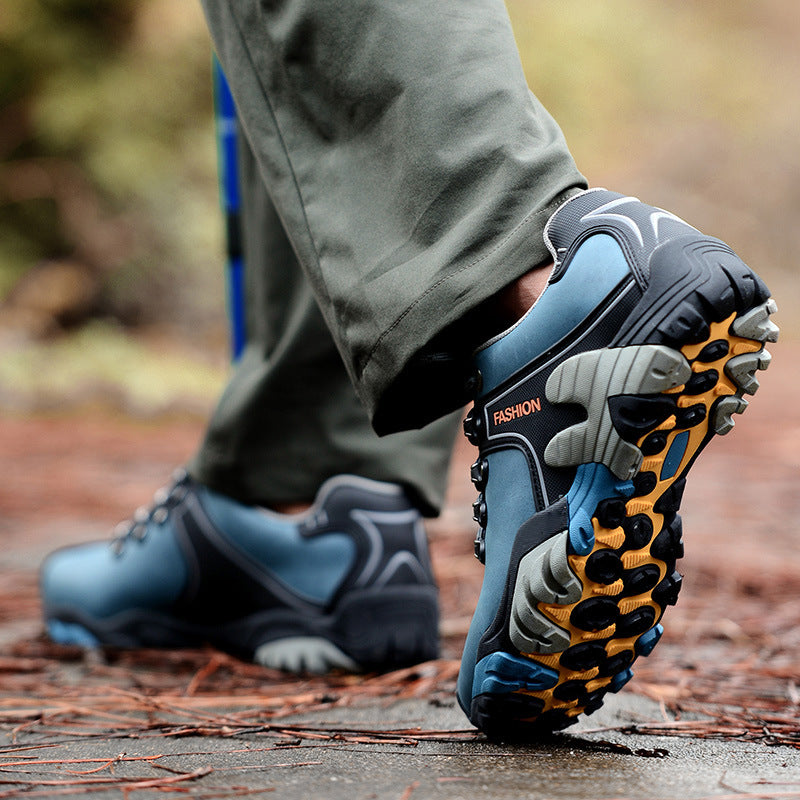 Flag Village Hiking Shoes, Running Shoes, Non-slip Wear-resistant Outdoor Warm Hiking Shoes