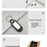 Flag Village Seven-piece Watch Wallet Belt Bracelet Keychain Beads Pen Sleeve Box Men's Gift Set