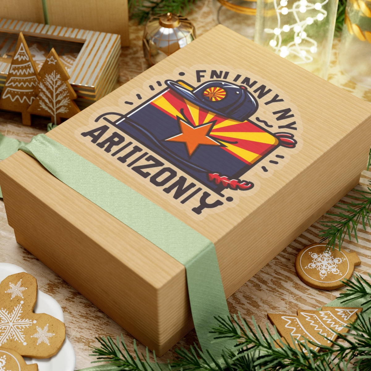 Flag Village USA Arizona State Flag Sticker 2", 3", 4", 6" AZ01