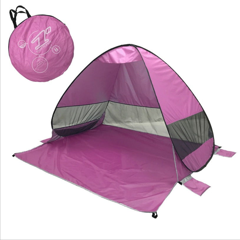 Flag Village Automatic Beach Tent