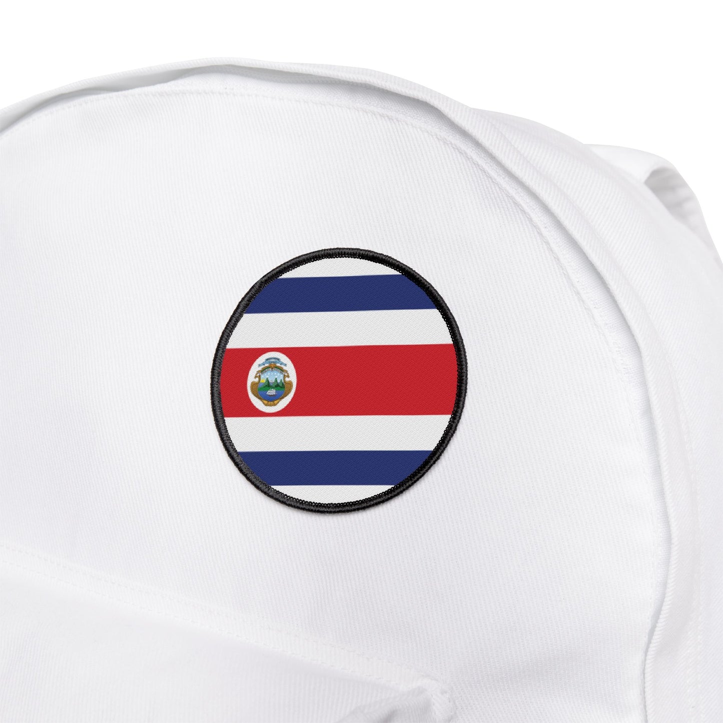 Flag Village Costa Rica Flag Embroidery Iron-On Patches