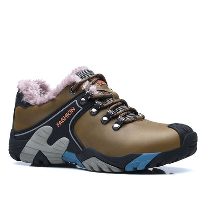 Flag Village Hiking Shoes, Running Shoes, Non-slip Wear-resistant Outdoor Warm Hiking Shoes