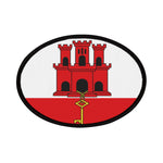 Flag Village Gibraltar Flag Embroidery Iron-On Patches