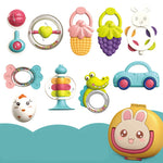 Flag Village Baby Rattle Plastic Toy Gift Box Set
