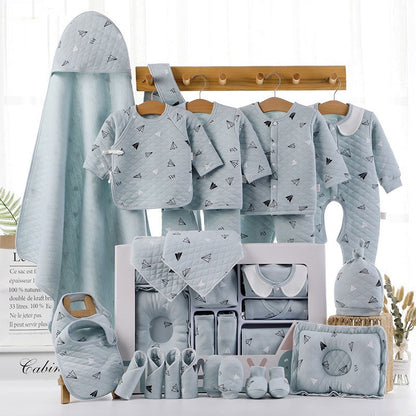 Flag Village Cotton Winter Newborn Baby Gift Box Newborn Supplies