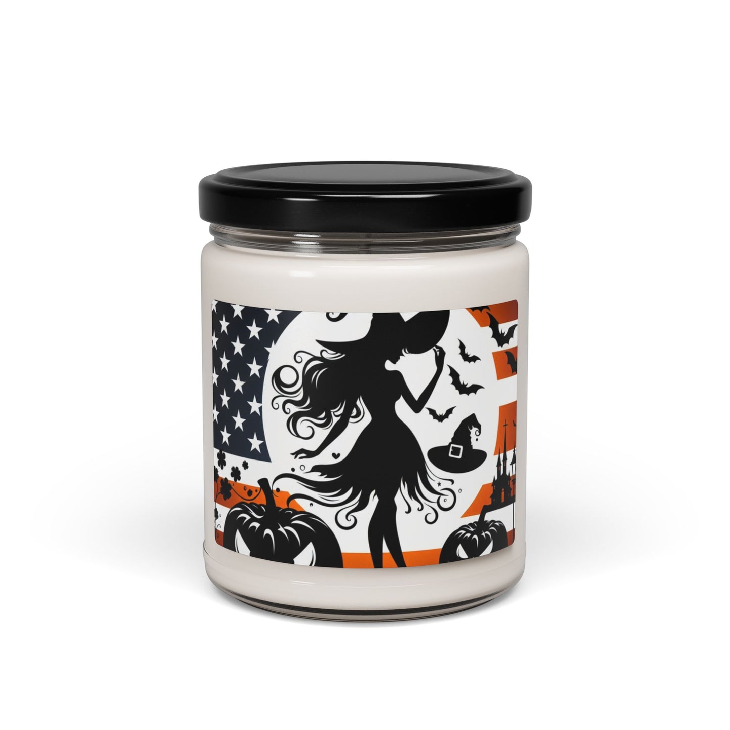 Flag Village Halloween Pretty Witch Scented Soy Candle, 9oz HW0043