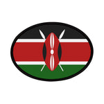 Flag Village Kenya Flag Embroidery Iron-On Patches