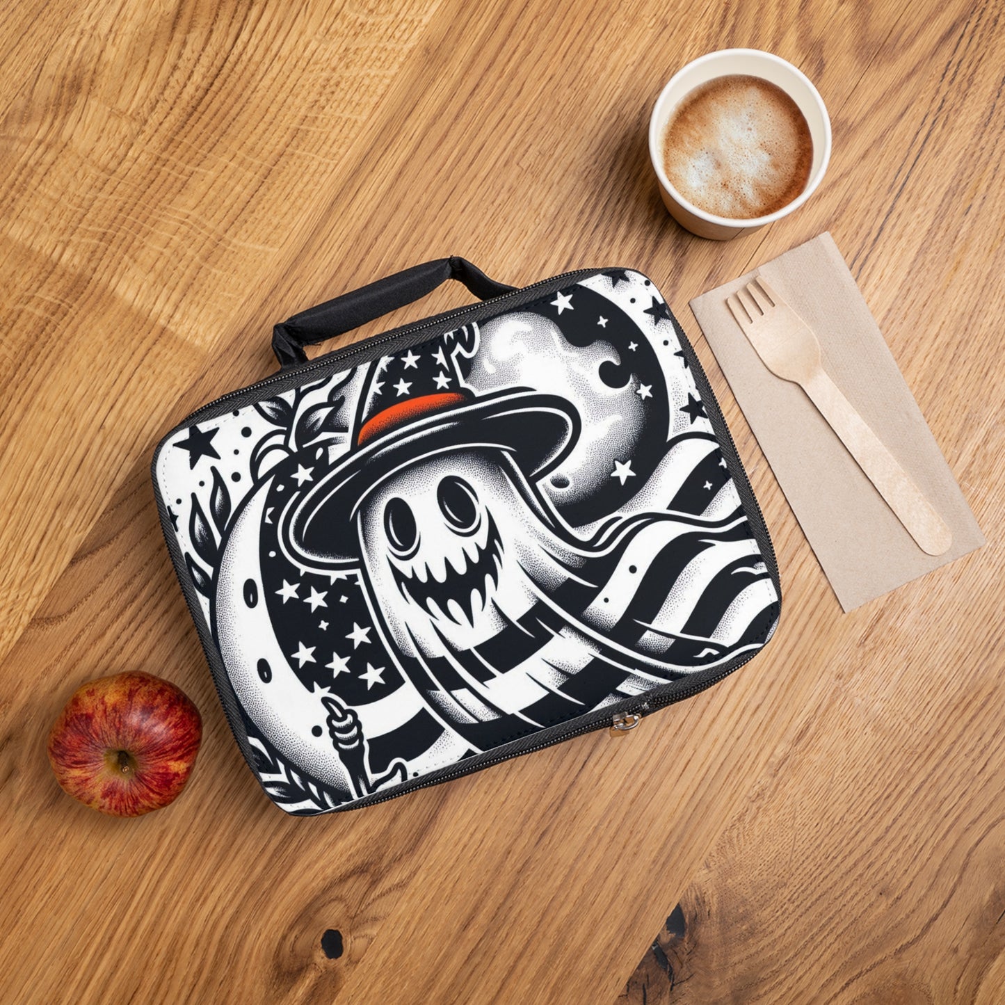 Flag Village Halloween Witch Lunch Bag HW0079