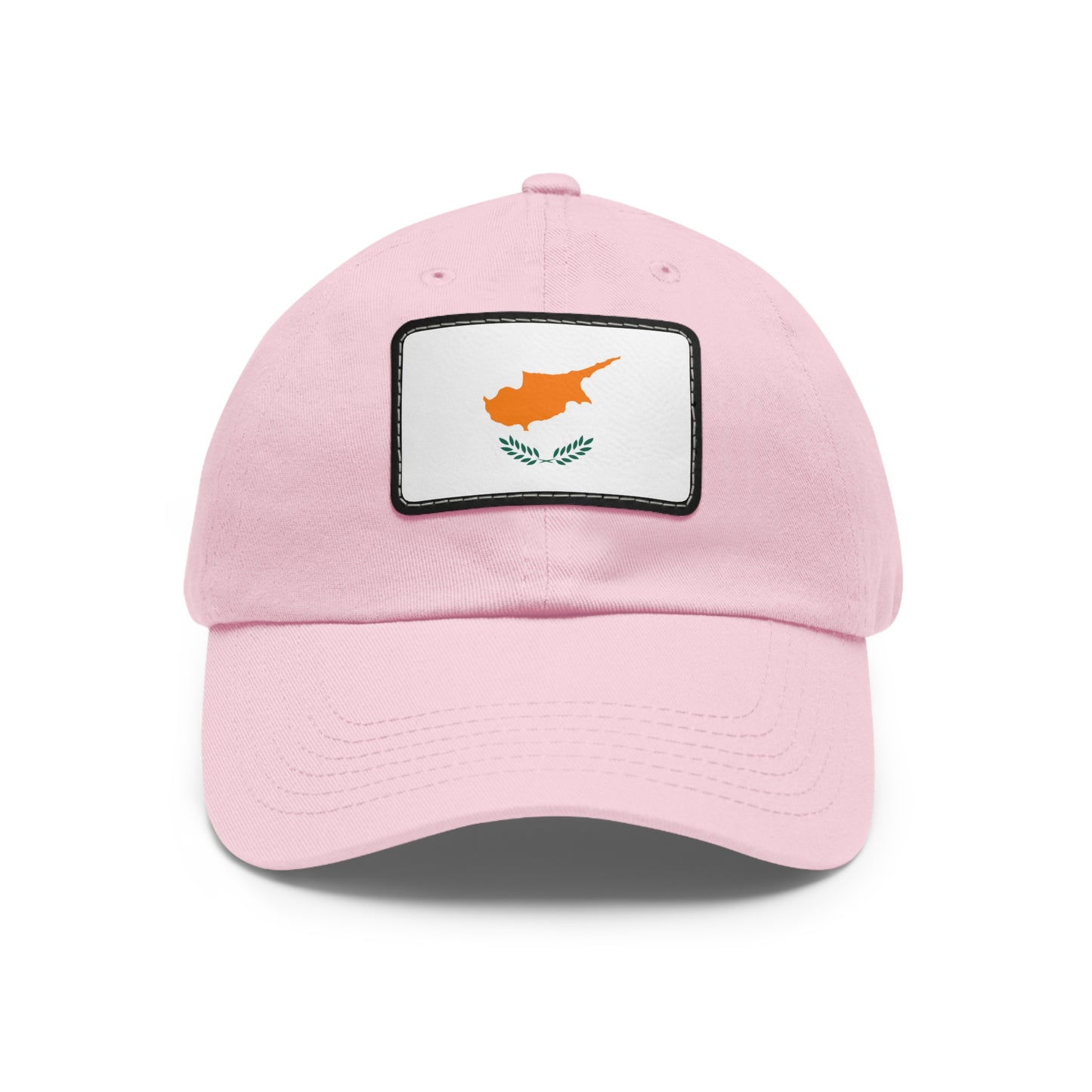 Flag Village Cyprus Flag Hat Cap with Leather Patch