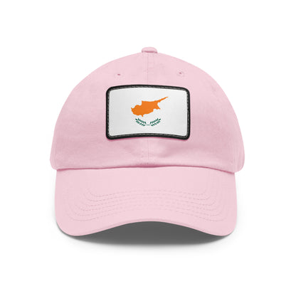 Flag Village Cyprus Flag Hat Cap with Leather Patch