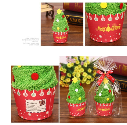Flag Village Christmas towel gift box