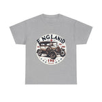 Flag Village UK Vintage Car Flag T-SHIRT Heavy Cotton Tee UK0011