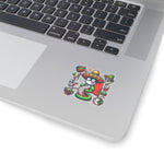 Flag Village USA Mexico Flag Stickers 2", 3", 4", 6" MX02