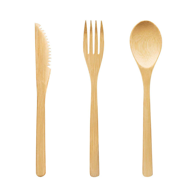 Flag Village Bamboo portable tableware gift box 11pcs set