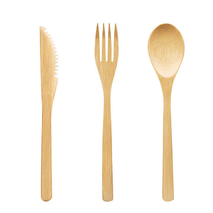 Flag Village Bamboo portable tableware gift box 11pcs set