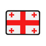 Flag Village Georgia Flag Embroidery Iron-On Patches