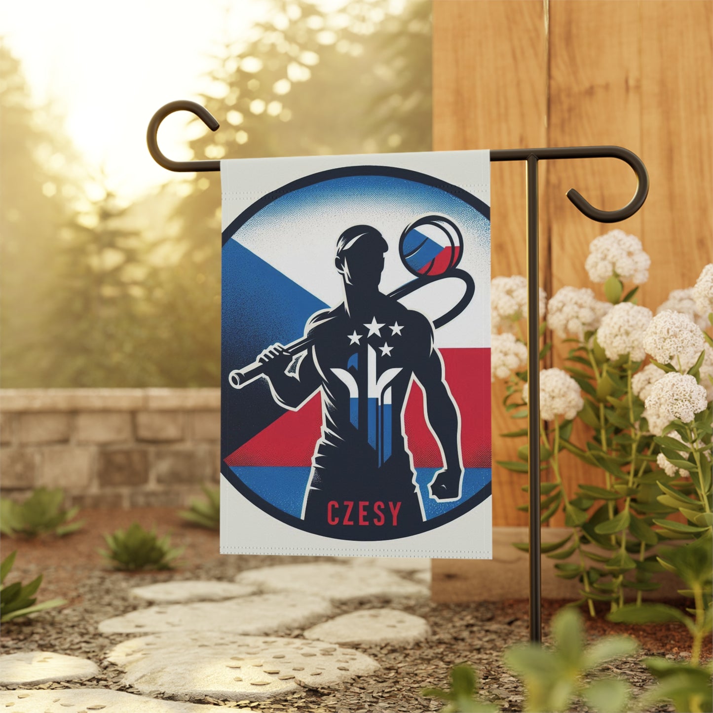 Flag Village Czech Flag Sporting Garden & House Banner CZE0004