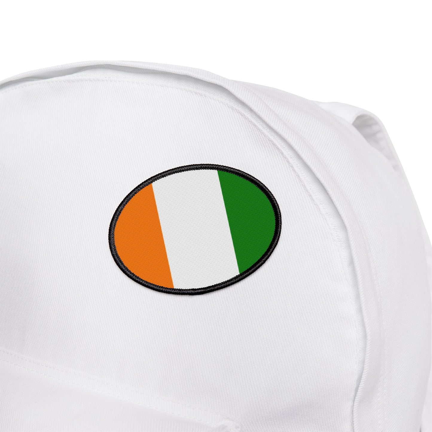 Flag Village Cote D'Ivoire(Ivory Coast) Flag Embroidery Iron-On Patches
