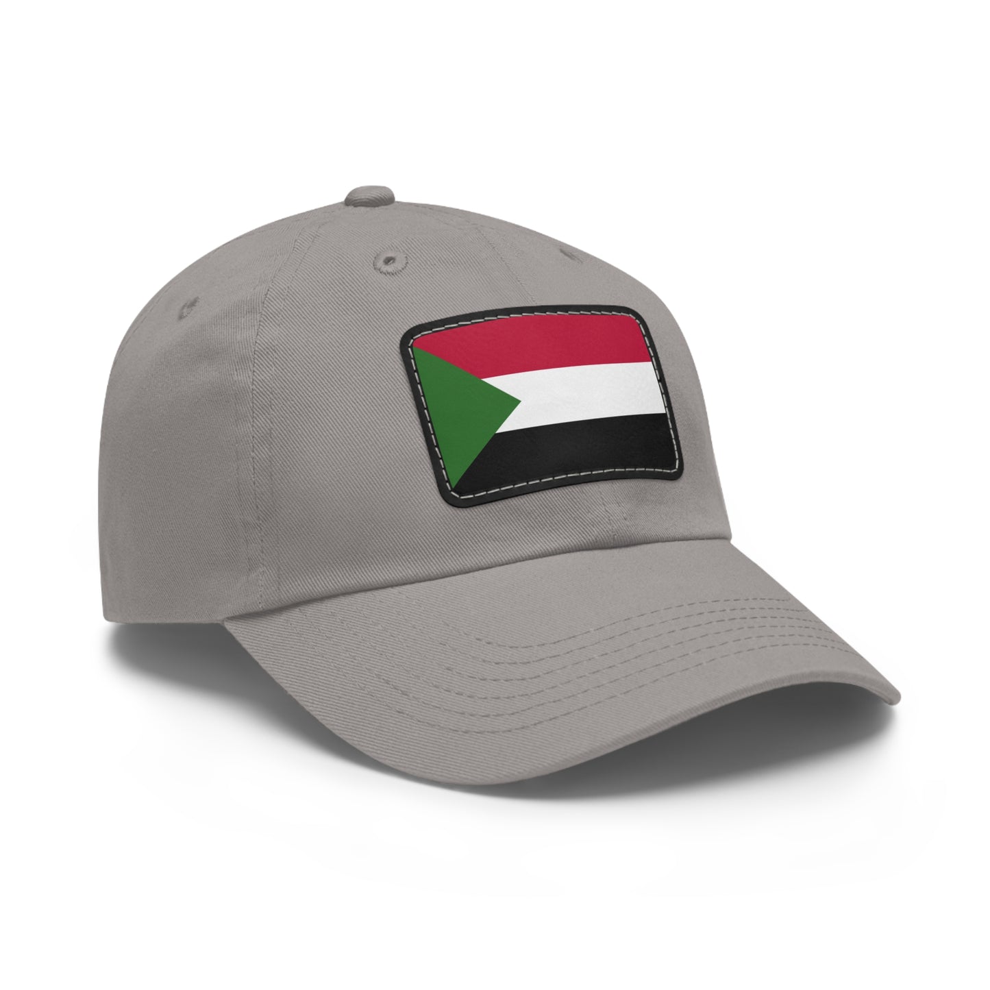 Flag Village Sudan Flag Hat Cap with Leather Patch