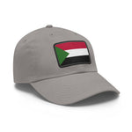 Flag Village Sudan Flag Hat Cap with Leather Patch