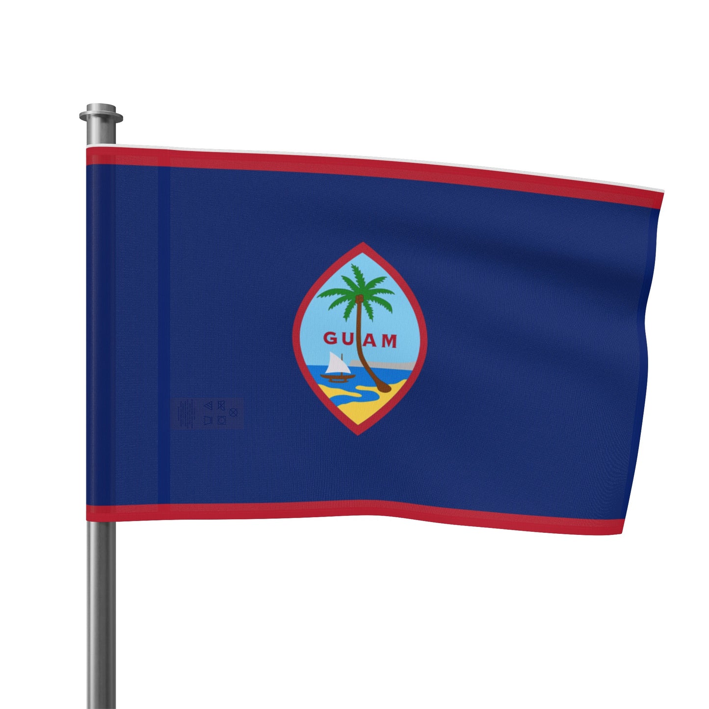 Flag Village USA Guam State Flag 18" x 12" / 36" x 24" / 60" x 36"