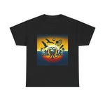 Flag Village Ecuador Sporting Flag T-Shirt Heavy Cotton Tee