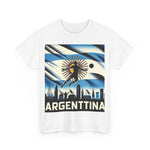 Flag Village Argentina Flag T-SHIRT Heavy Cotton Tee ARG0001