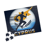 Flag Village Cyprus Sporting Flag Puzzle (110, 252, 520, 1014-piece) CYP0002