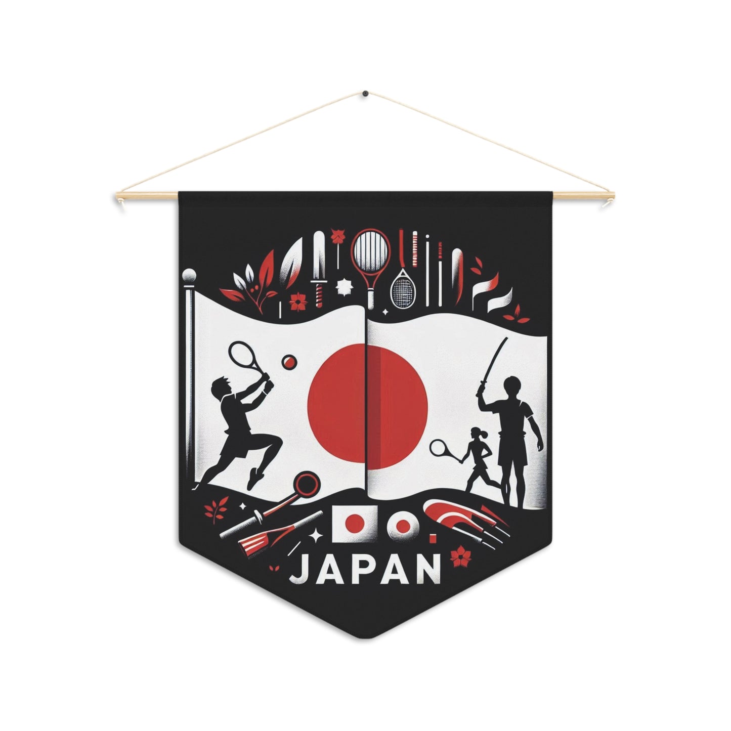 Flag Village Japan Flag Pennant Sporting Home Wall decoration JPN0002