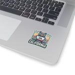 Flag Village USA California State Flag Stickers 2", 3", 4", 6" CA03