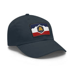 Flag Village USA Utah State Flag Hat Cap with Leather Patch