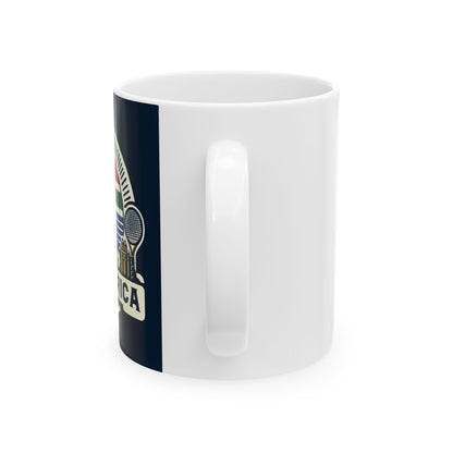 Flag Village South Africa Sporting Flag Ceramic Coffee Mug 11oz ZAF0001