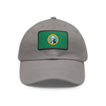 Flag Village USA Washington State Flag Hat Cap with Leather Patch