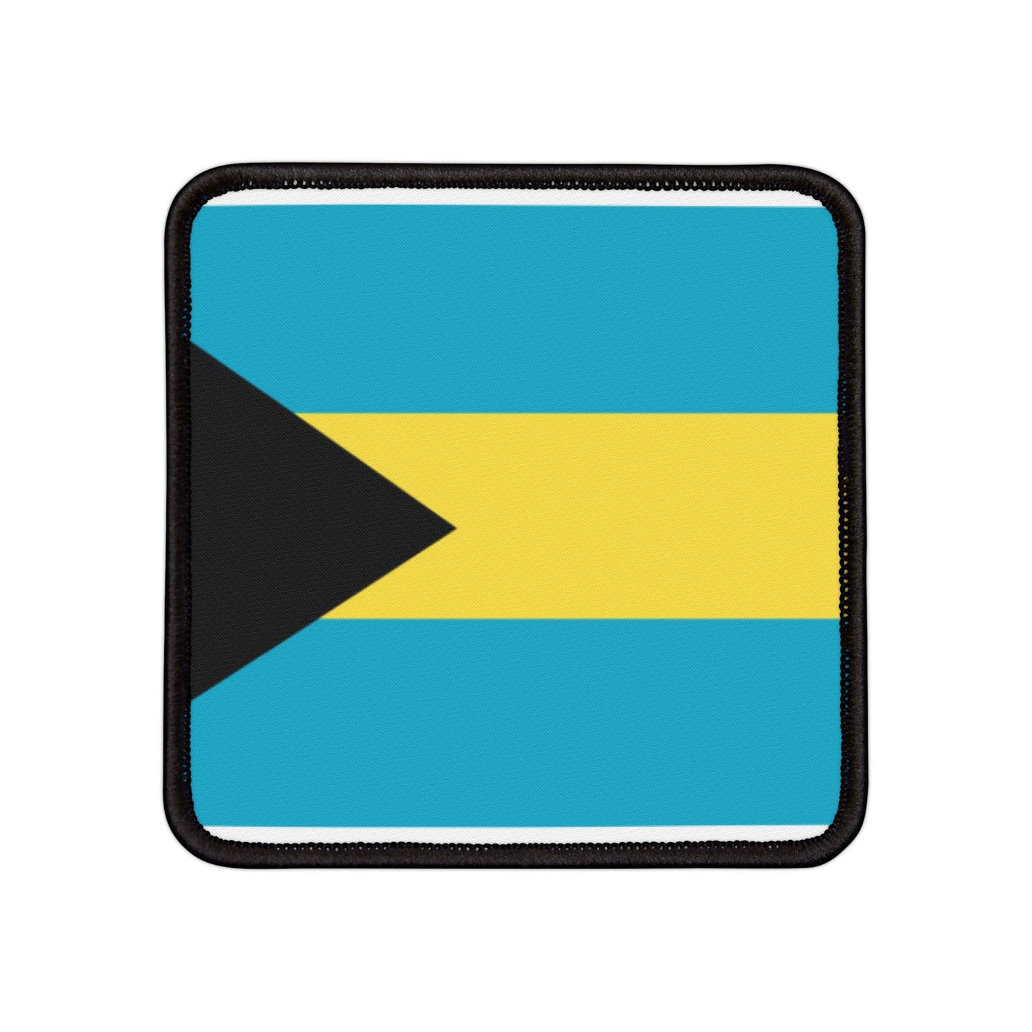 Flag Village Bahamas Flag Embroidery Iron-On Patches