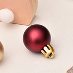 Flag Village Christmas Decorations 3cm 99pcs Ball Gift Box Set