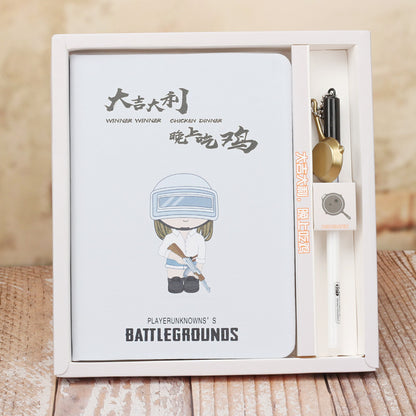 Flag Village Cartoon Notebook Suit Couple Notebook Gift Box