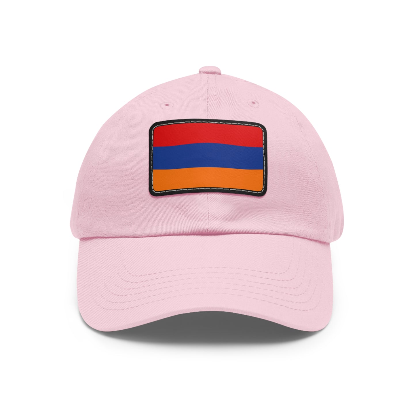 Flag Village Armenia Flag Hat Cap with Leather Patch